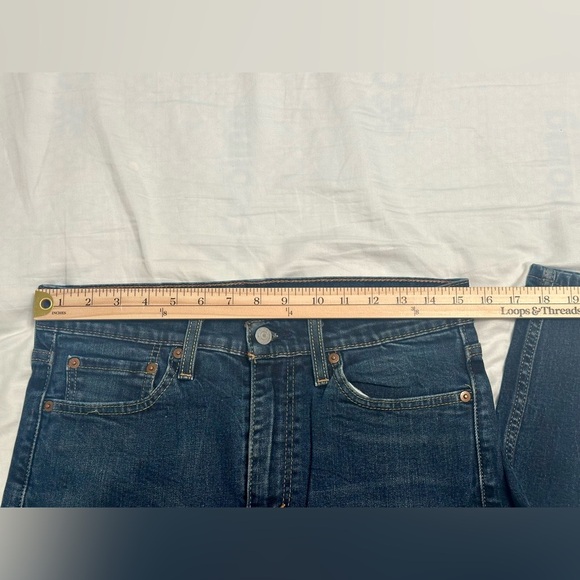 Levi's Dark Blue 510™ SKINNY FIT MEN'S JEANS - Picture 12 of 12